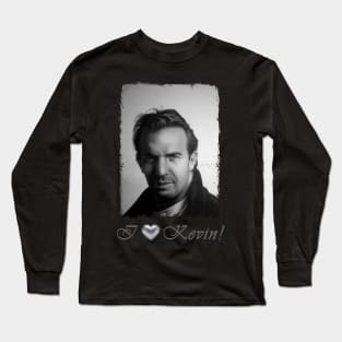 I LOVE KEVIN ! Long Sleeve T-Shirt